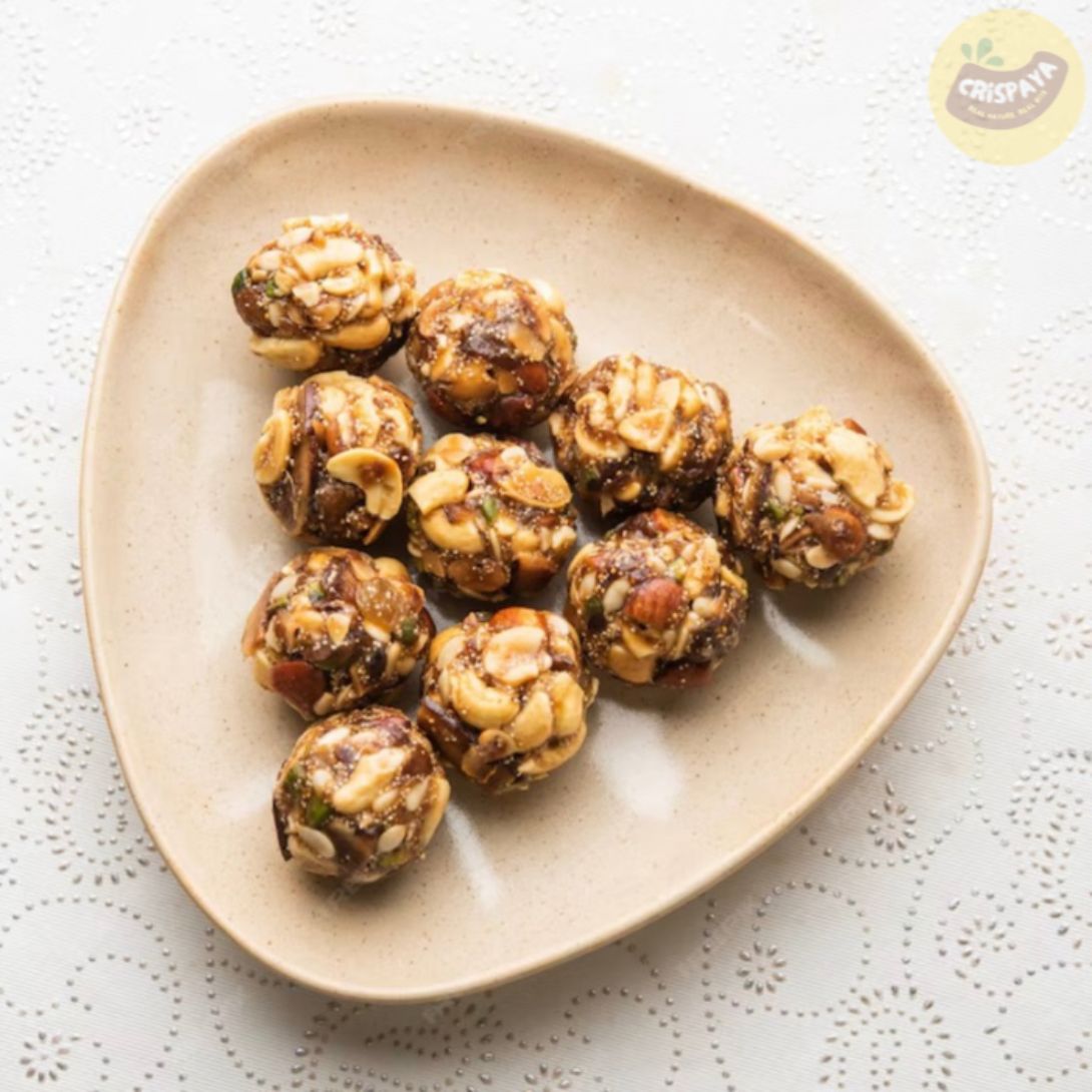 Crispaya Special Dry Fruit Ladoo - 500 gm